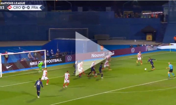 PETARDA Griezmanna na 1-0 z Chorwacją! [VIDEO]